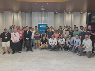 Photo of the team from Extremadura